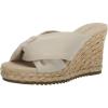 imageAnne Klein Womens Winnie Espadrille Wedge SandalWhite
