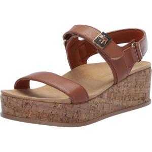 imageAnne Klein Womens Violette Wedge SandalCognac