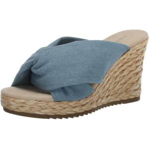 imageAnne Klein Womens Winnie Espadrille Wedge SandalDenim