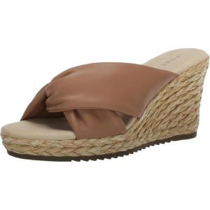 imageAnne Klein Womens Winnie Espadrille Wedge SandalTan