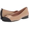 imageAnne Klein Womens Carlie Comfortable Ballet Flat NudeBlack 7