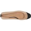 imageAnne Klein Womens Carlie Comfortable Ballet Flat NudeBlack 7