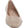 imageAnne Klein Womens Carlie Comfortable Ballet Flat Platinum 7