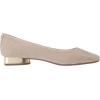 imageAnne Klein Womens Carlie Comfortable Ballet Flat Platinum 7