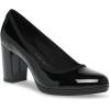 imageAnne Klein Womens Castana Comfortable Block Heeled PumpBlack