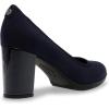 imageAnne Klein Womens Castana Comfortable Block Heeled PumpStretch Navy