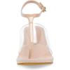 imageAnne Klein Womens Ikari Wedge SandalClear Natural