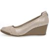 imageAnne Klein Womens Timeout Wedge Heel PumpTwilight Taupe