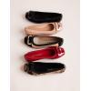 imageAnne Klein Womens Uplift Ballet FlatBlack WhiteSnake
