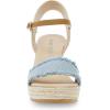 imageAnne Klein Womens Wella Wedge SandalDenim