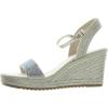 imageAnne Klein Womens Wella Wedge SandalPlatinum