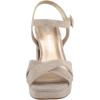 imageAnne Klein Womens Zena Heeled SandalPlatinum