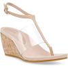 imageAnne Klein Womens Ikari Wedge SandalClear Natural