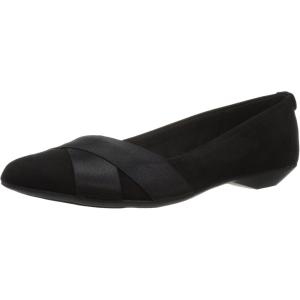 imageAnne Klein Womens Oalise Ballet FlatBlack Fabric