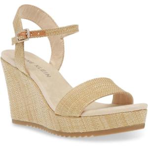 imageAnne Klein Womens Wella Wedge SandalRaffia