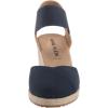 imageAnne Klein Womens Zoey Wedge SandalNavy