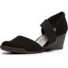 imageAnne Klein Womens Tara Wedge PumpBlackMulti Stretch Fabric