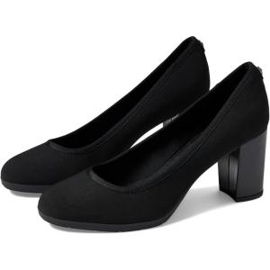imageAnne Klein Womens Castana Comfortable Block Heeled PumpBlack Stretch7