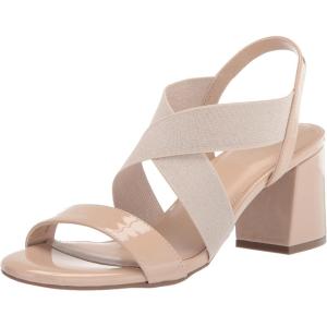 imageAnne Klein Womens Ressa Heeled SandalNaturalPlatinum