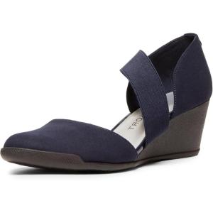 imageAnne Klein Womens Tara Wedge PumpNavy