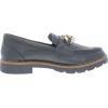 imageAnne Klein Womens Emmy02f9 Penny LoaferBlack Leather
