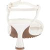 imageAnne Klein Womens Jelyssa HeeledSandalsWhite