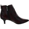 imageAnne Klein Womens Low Heel Pointy Toe Bootie Fashion BootDk Red Reptile Print