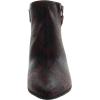 imageAnne Klein Womens Low Heel Pointy Toe Bootie Fashion BootDk Red Reptile Print