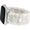 imageAnne Klein Womens Resin Expansion Band for Apple Watch Secure Adjustable Apple Watch Band Replacement Fits Most WristsIvory