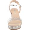 imageAnne Klein Womens Wylie Wedge SandalSilver Multi
