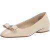 imageAnne Klein Womens Charleston Comfortable Fashion Ballet FlatOffwhite