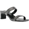 imageAnne Klein Womens Jordyn Heeled SandalBlack Crystal