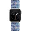 imageAnne Klein Womens Resin Expansion Band for Apple Watch Secure Adjustable Apple Watch Band Replacement Fits Most WristsBlue