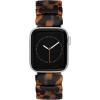 imageAnne Klein Womens Resin Expansion Band for Apple Watch Secure Adjustable Apple Watch Band Replacement Fits Most WristsBrown