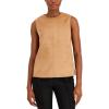 imageAnne Klein Womens Shell with TopstitchVicuna