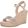 imageAnne Klein Womens Wylie Wedge SandalPlatinum