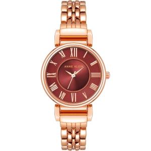 imageAnne Klein Womens Bracelet WatchBurgundyRose Gold