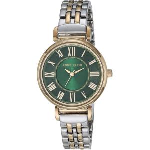 imageAnne Klein Womens Bracelet WatchTwo ToneGreen