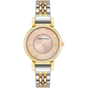imageAnne Klein Womens Bracelet WatchTwo ToneSalmon Pink