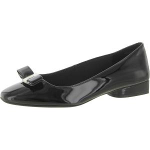 imageAnne Klein Womens Charleston Comfortable Fashion Ballet FlatBlack