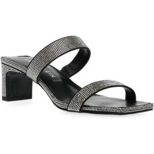 imageAnne Klein Womens Jordyn Heeled SandalBlack Crystal