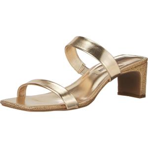 imageAnne Klein Womens Jordyn Heeled SandalPlatinum