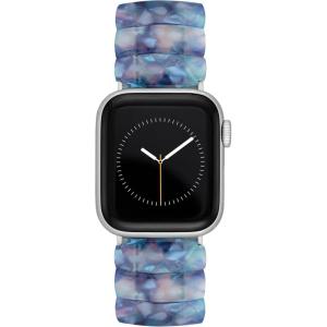imageAnne Klein Womens Resin Expansion Band for Apple Watch Secure Adjustable Apple Watch Band Replacement Fits Most WristsBlue