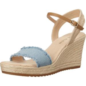 imageAnne Klein Womens Wylie Wedge SandalDenim