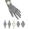 imageAnne Klein Womens Bangle Watch and Interchangeable Bezel SetGold