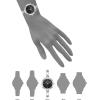 imageAnne Klein Womens Bangle Watch and Interchangeable Bezel SetSilverBlack