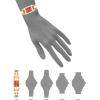 imageAnne Klein Womens Bracelet WatchGoldRed