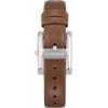 imageAnne Klein Womens Leather Strap WatchBrownTwo Tone