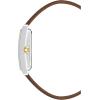 imageAnne Klein Womens Leather Strap WatchBrownTwo Tone