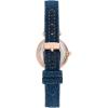 imageAnne Klein Womens Leather Strap WatchDenim BlueRose Gold